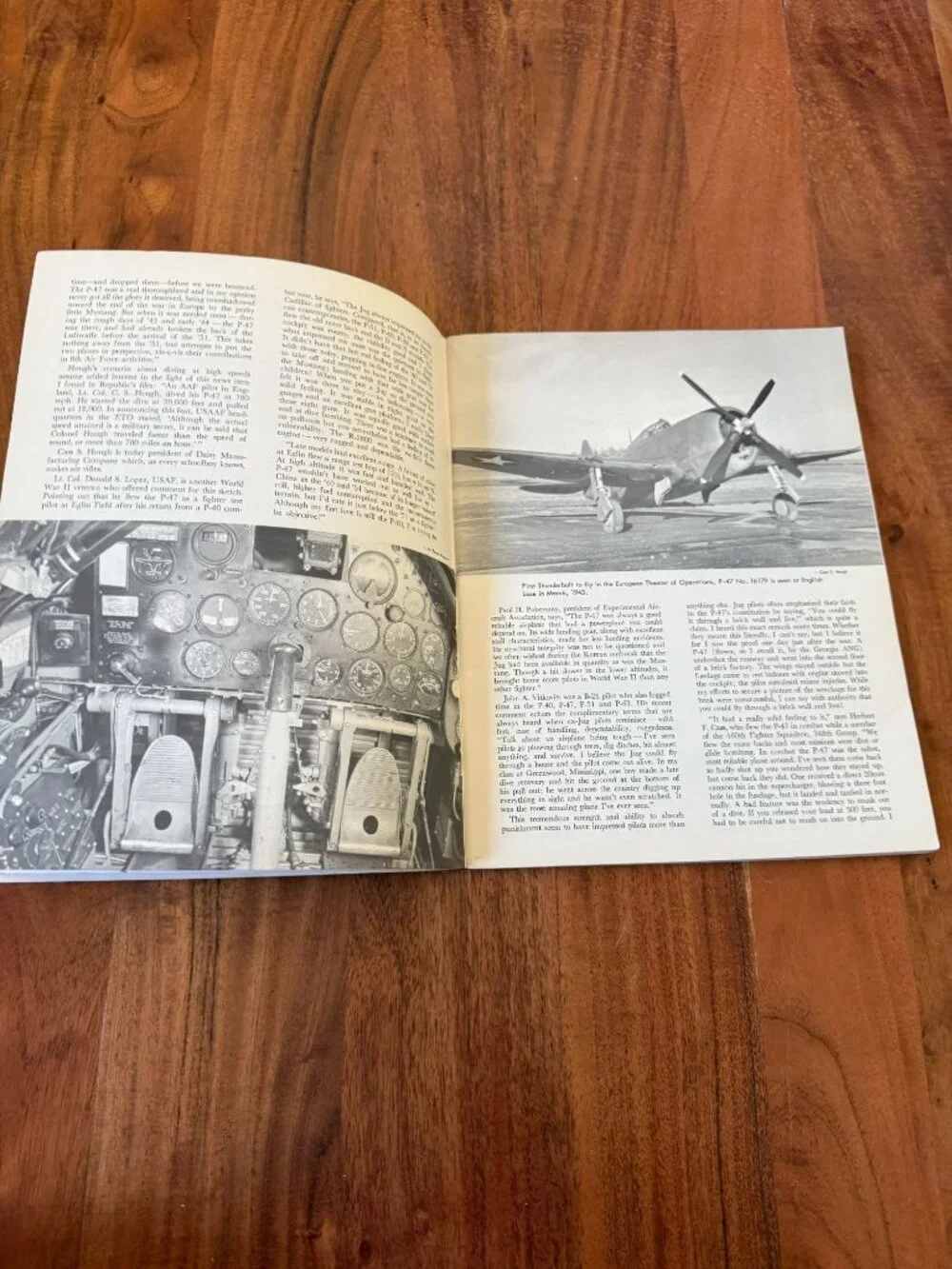 The P-47 Thunderbolt Len Morgan 1963 WWII Fighter Famous Aircraft Series PB